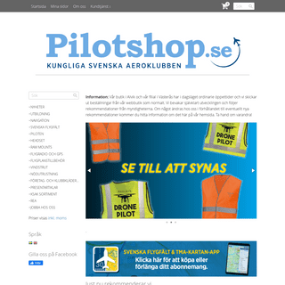 A complete backup of pilotshop.se