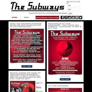 A complete backup of thesubways.net