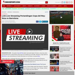 A complete backup of www.indosport.com/sepakbola/20200123/link-live-streaming-pertandingan-copa-del-rey-ibiza-vs-barcelona