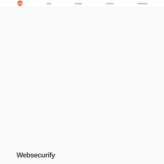 A complete backup of websecurify.com