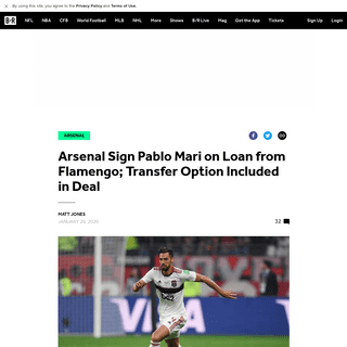 A complete backup of bleacherreport.com/articles/2873616-arsenal-sign-pablo-mari-on-loan-from-flamengo-transfer-option-included-