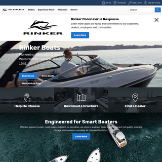 A complete backup of rinkerboats.com