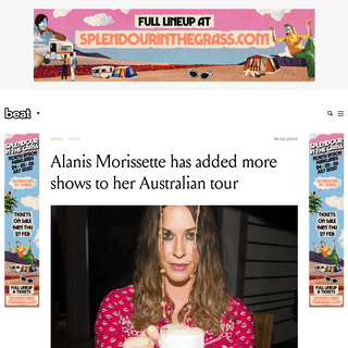 A complete backup of www.beat.com.au/alanis-morissette-has-added-more-shows-to-her-australian-tour/