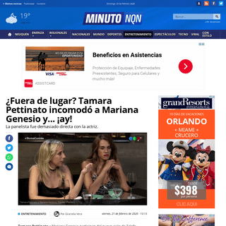 A complete backup of www.minutoneuquen.com/entretenimiento/2020/2/21/fuera-de-lugar-tamara-pettinato-incomodo-mariana-genesio-y-