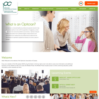 A complete backup of opticians.ca