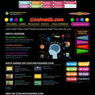 A complete backup of coolmath.com