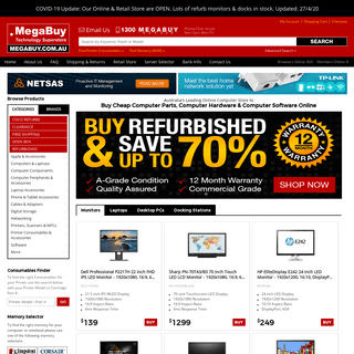 A complete backup of megabuy.com.au