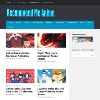 Recommend Me Anime â€“ Anime Recommendations For All