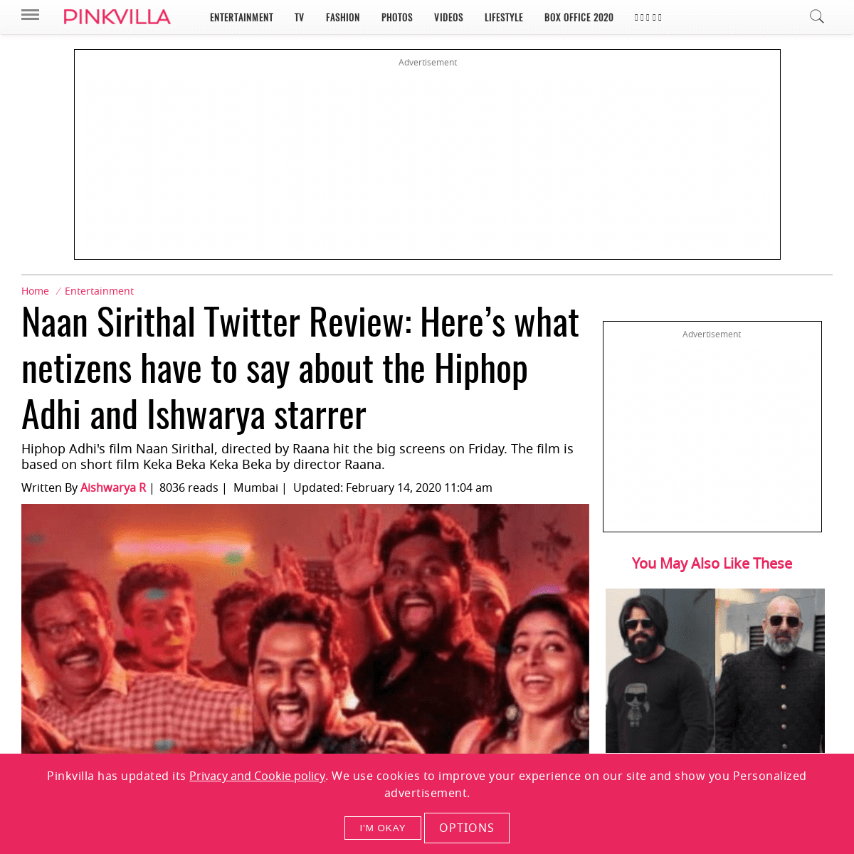 A complete backup of www.pinkvilla.com/entertainment/south/naan-sirithal-twitter-review-here-s-what-netizens-have-say-about-hiph