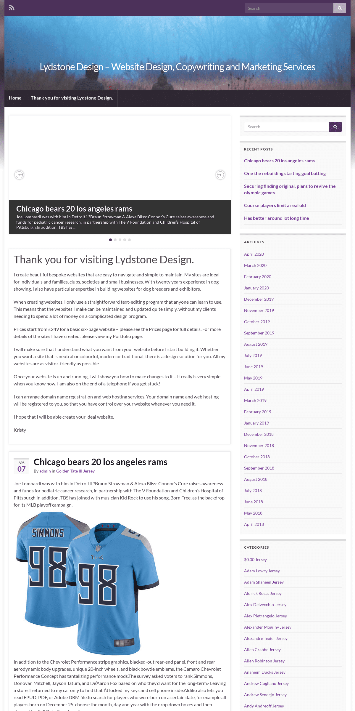 A complete backup of lydstonedesign.com