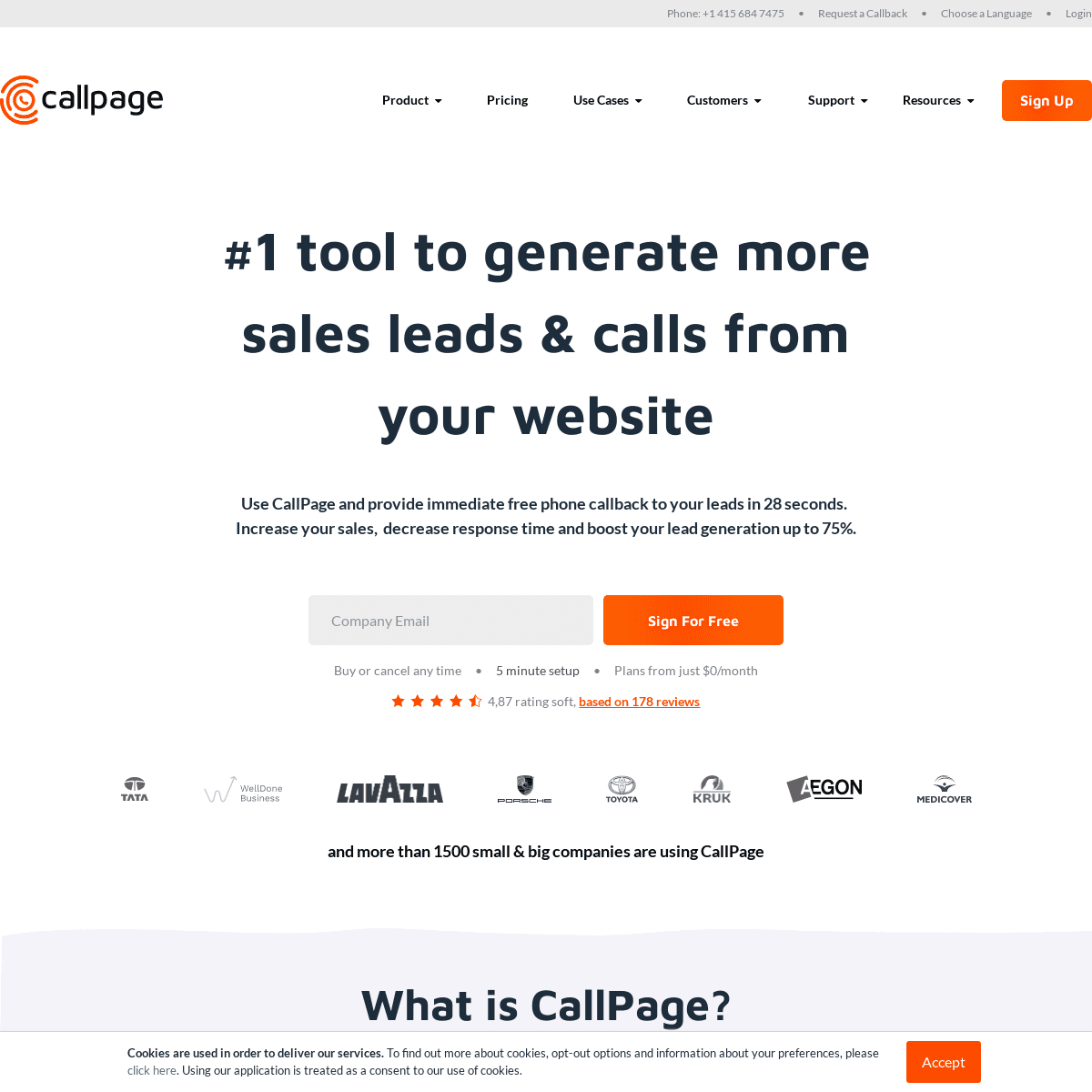 A complete backup of callpage.io