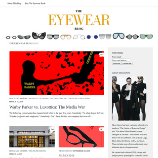 The Eyewear Blog