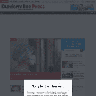 A complete backup of dunfermlinepress.com