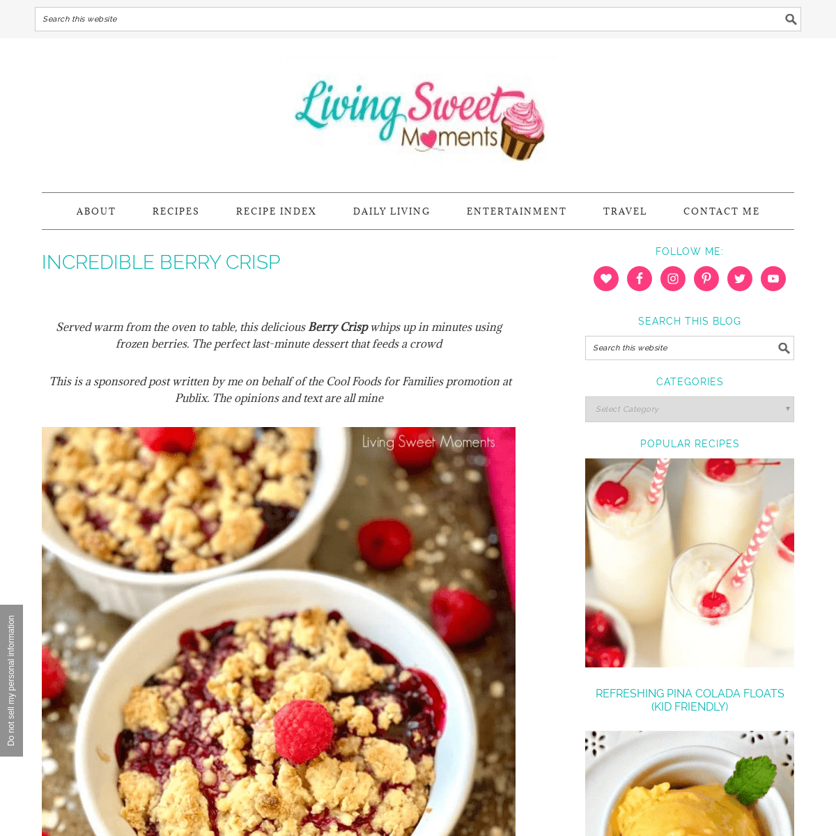 A complete backup of livingsweetmoments.com