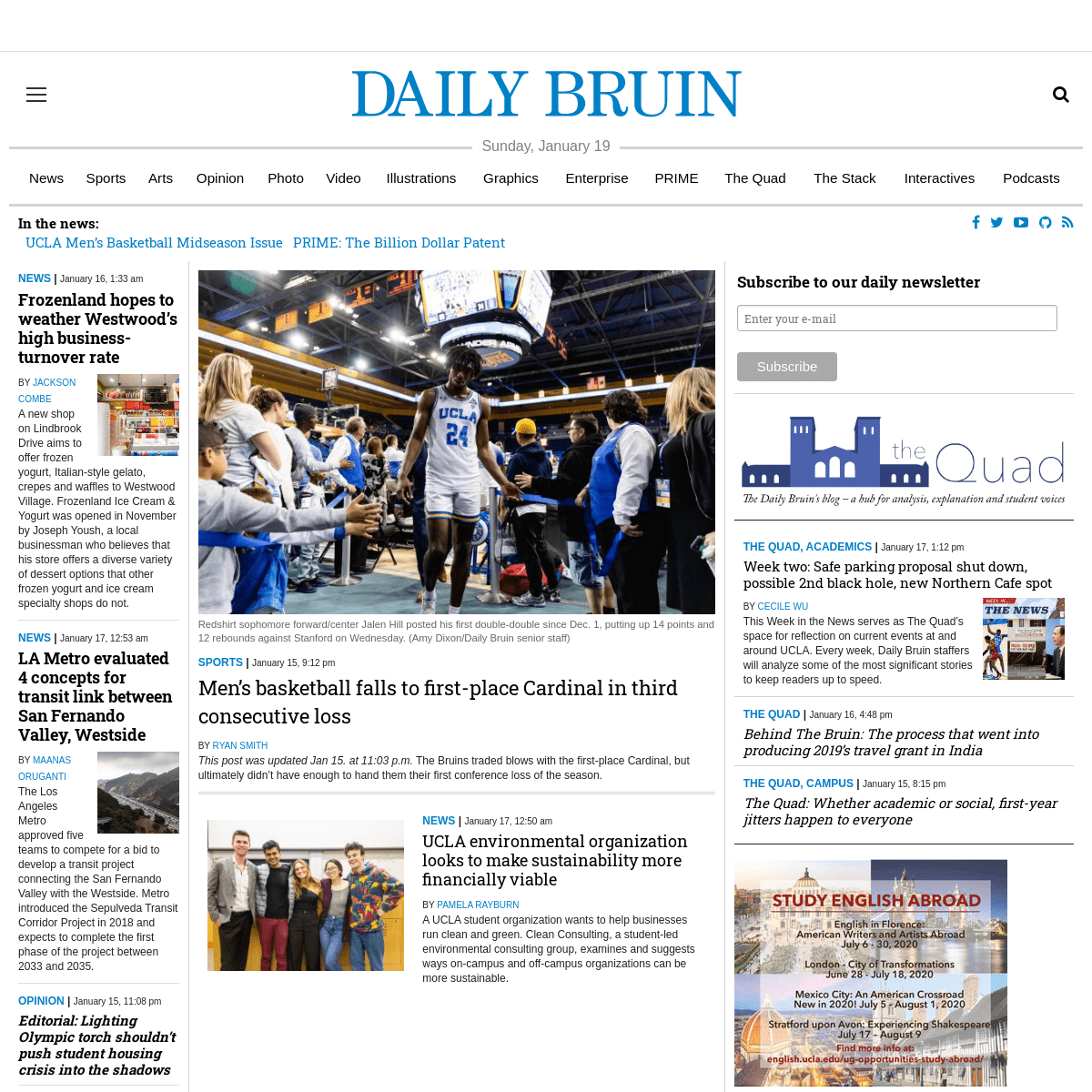A complete backup of dailybruin.com