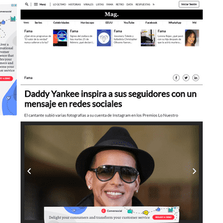 Instagram - Daddy Yankee inspira a sus seguidores con un mensaje en redes sociales - IG - Celebs - Celebridades - Video - EEUU -