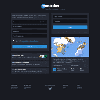 A complete backup of mstdn.io