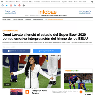 A complete backup of www.infobae.com/america/deportes/2020/02/02/demi-lovato-silencio-el-estadio-del-super-bowl-2020-con-su-emot