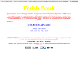Fetish Bank - Link Directory, Fetish Blog, Wiki & Tgp