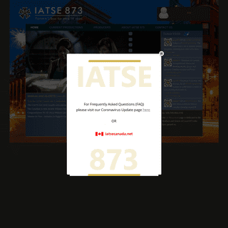 A complete backup of iatse873.com