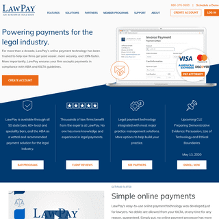 A complete backup of lawpay.com