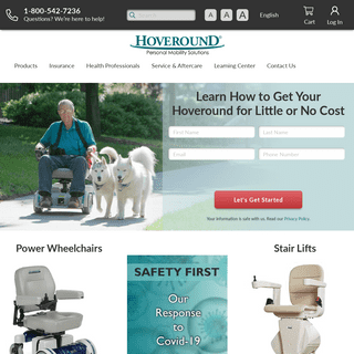 A complete backup of hoveround.com