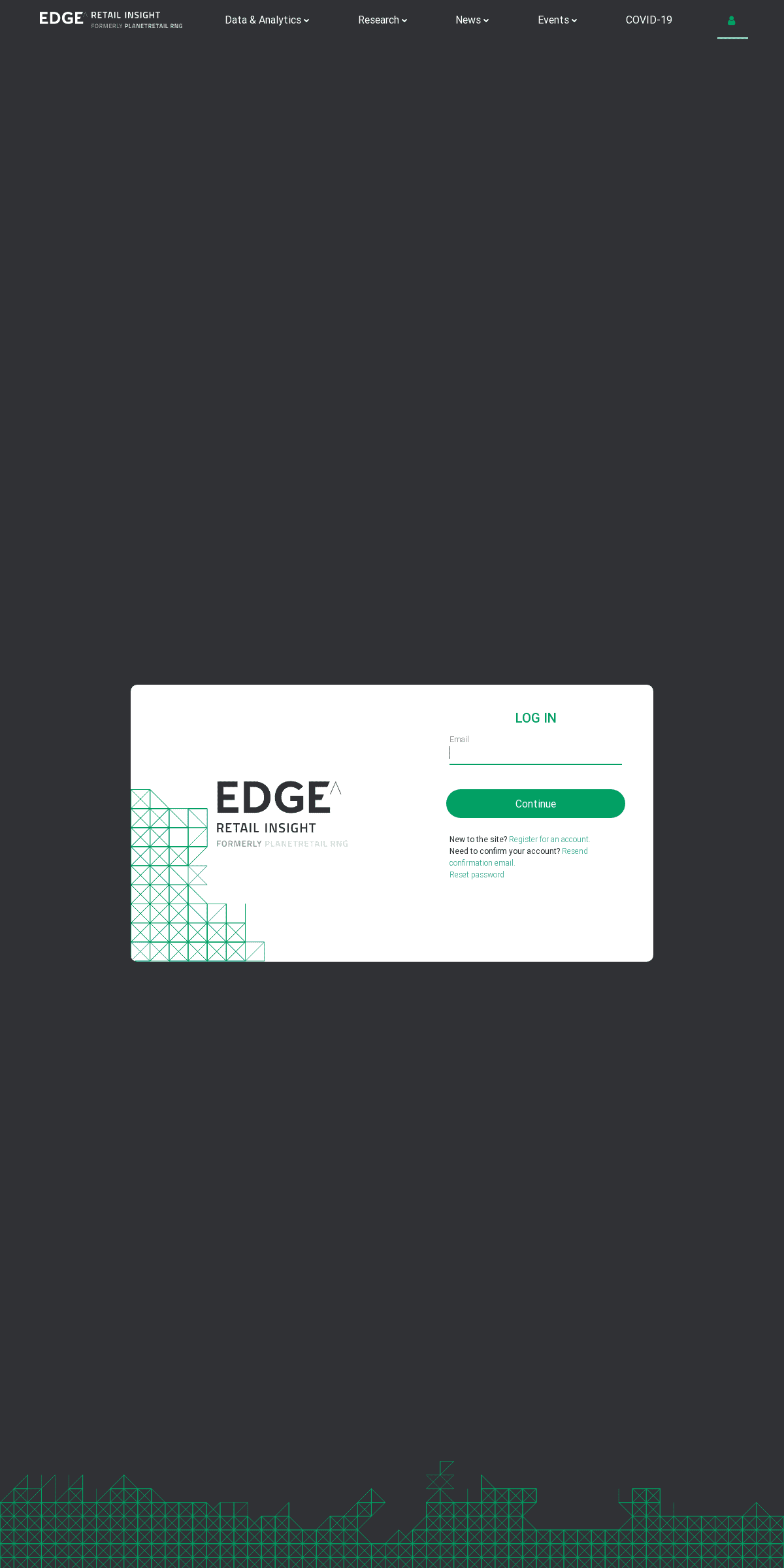 EDGE by Ascential - Login