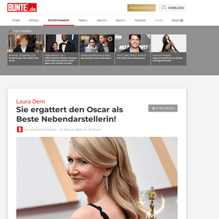 Laura Dern- Sie ergattert den Oscar als Beste Nebendarstellerin! - BUNTE.de