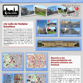 city-walks Stadtplan ReisefÃ¼hrer