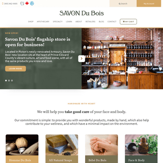 Savon Du Bois - Natural Skin Care & Wellness Products