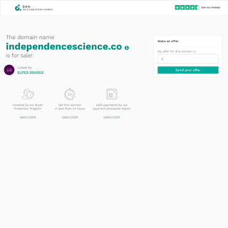 A complete backup of independencescience.co