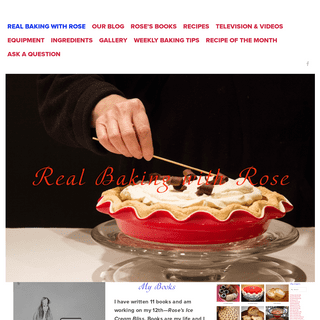 A complete backup of realbakingwithrose.com