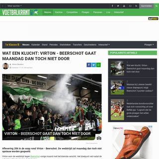 A complete backup of www.voetbalkrant.com/nieuws/2020-02-28/virton---beerschot-gaat-dan-toch-niet-door