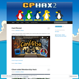 A complete backup of cphax2.wordpress.com
