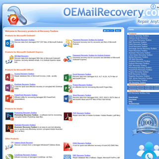 A complete backup of oemailrecovery.com