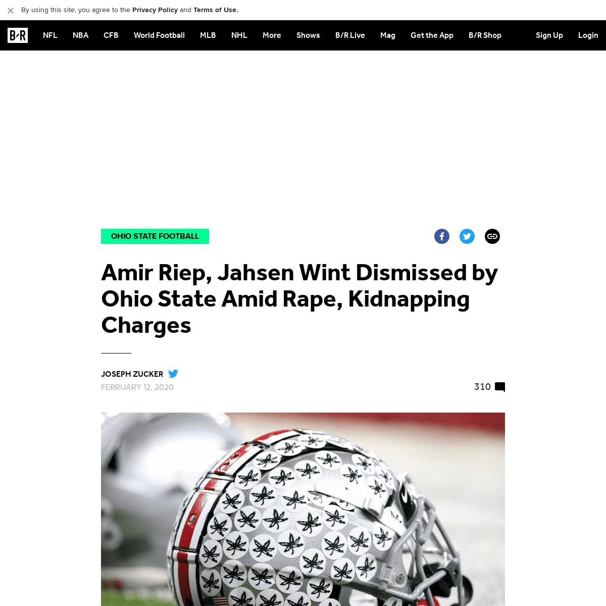 A complete backup of bleacherreport.com/articles/2876023-amir-riep-jahsen-wint-dismissed-by-ohio-state-amid-rape-kidnapping-char