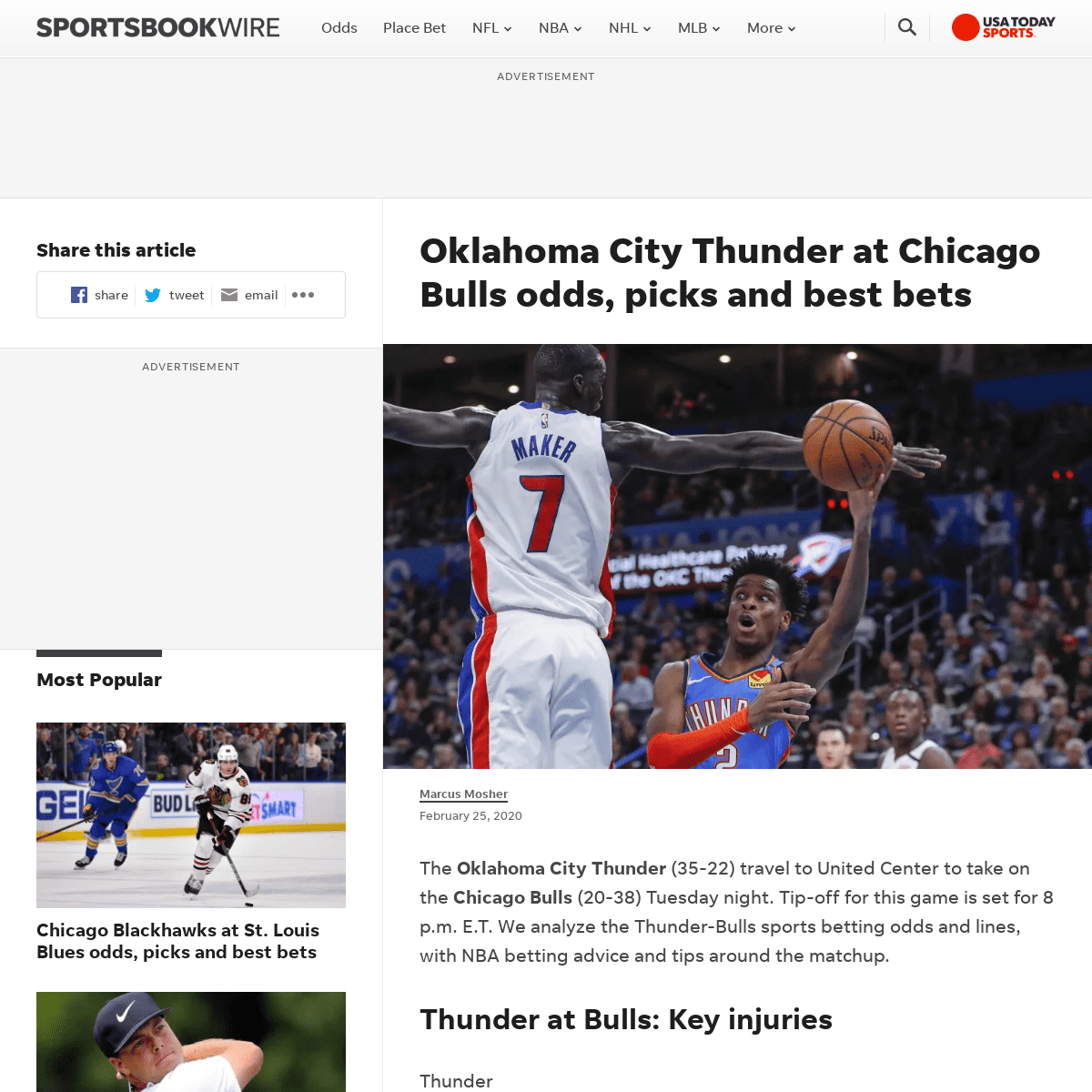 A complete backup of sportsbookwire.usatoday.com/2020/02/25/oklahoma-city-thunder-at-chicago-bulls-odds-picks-and-best-bets/
