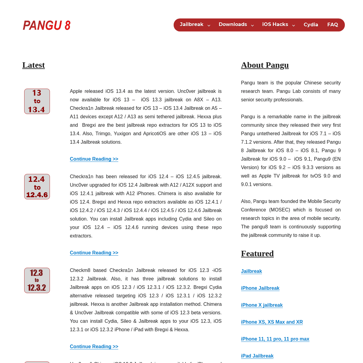 A complete backup of pangu8.com