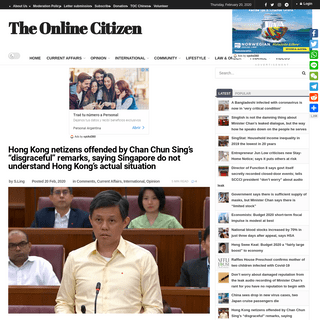 A complete backup of www.theonlinecitizen.com/2020/02/20/hong-kong-netizens-offended-by-chan-chun-sings-disgraceful-remarks-sayi