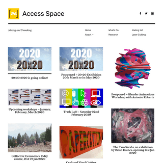 Access Space â€“ Making and Unmaking