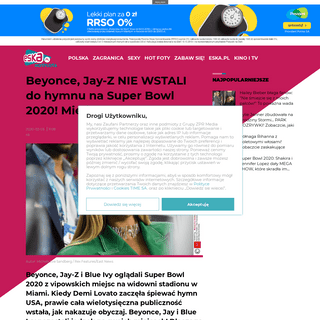 A complete backup of www.eska.pl/hotplota/news/beyonce-jay-z-nie-wstali-do-hymnu-na-super-bowl-2020-mieli-powod-wideo-aa-5SZu-3Q