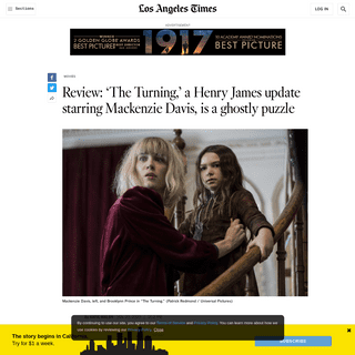 A complete backup of www.latimes.com/entertainment-arts/movies/story/2020-01-23/turning-review-mackenzie-davis-henry-james