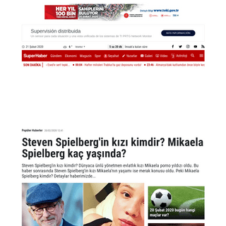 A complete backup of www.superhaber.tv/steven-spielbergin-kizi-kimdir-mikaela-spielberg-kac-yasinda-mikaela-spielberg-instagram-