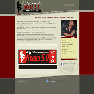 A complete backup of kenpo.co.nz