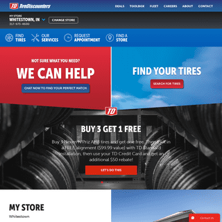 A complete backup of tirediscounters.com