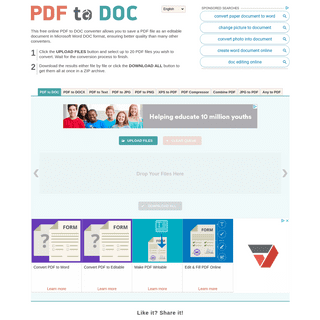 A complete backup of pdf2doc.com