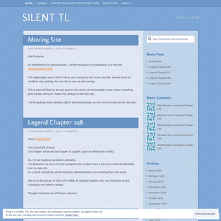 A complete backup of silenttl.wordpress.com