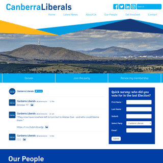 A complete backup of canberraliberals.org.au