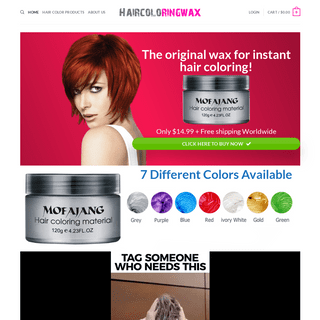 A complete backup of haircoloringwax.com