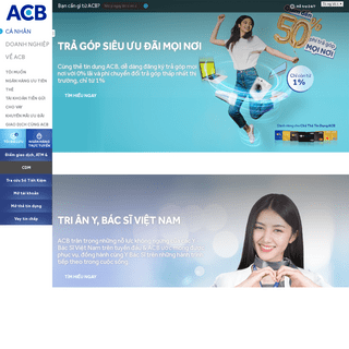 A complete backup of acb.com.vn